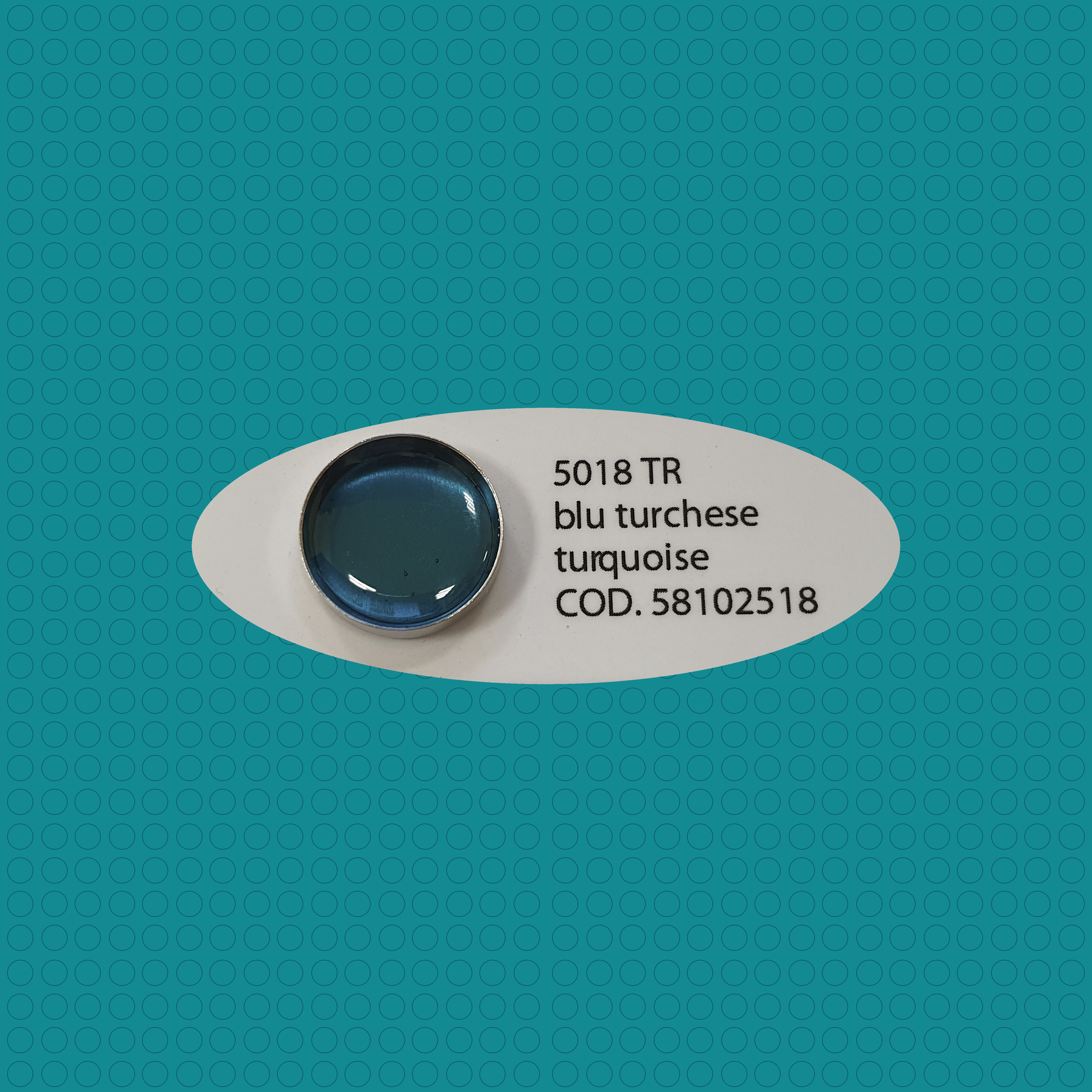 Эмаль холодная NOVAGUM Z 5018 TR (прозрачная/бирюзовый/полируемая)