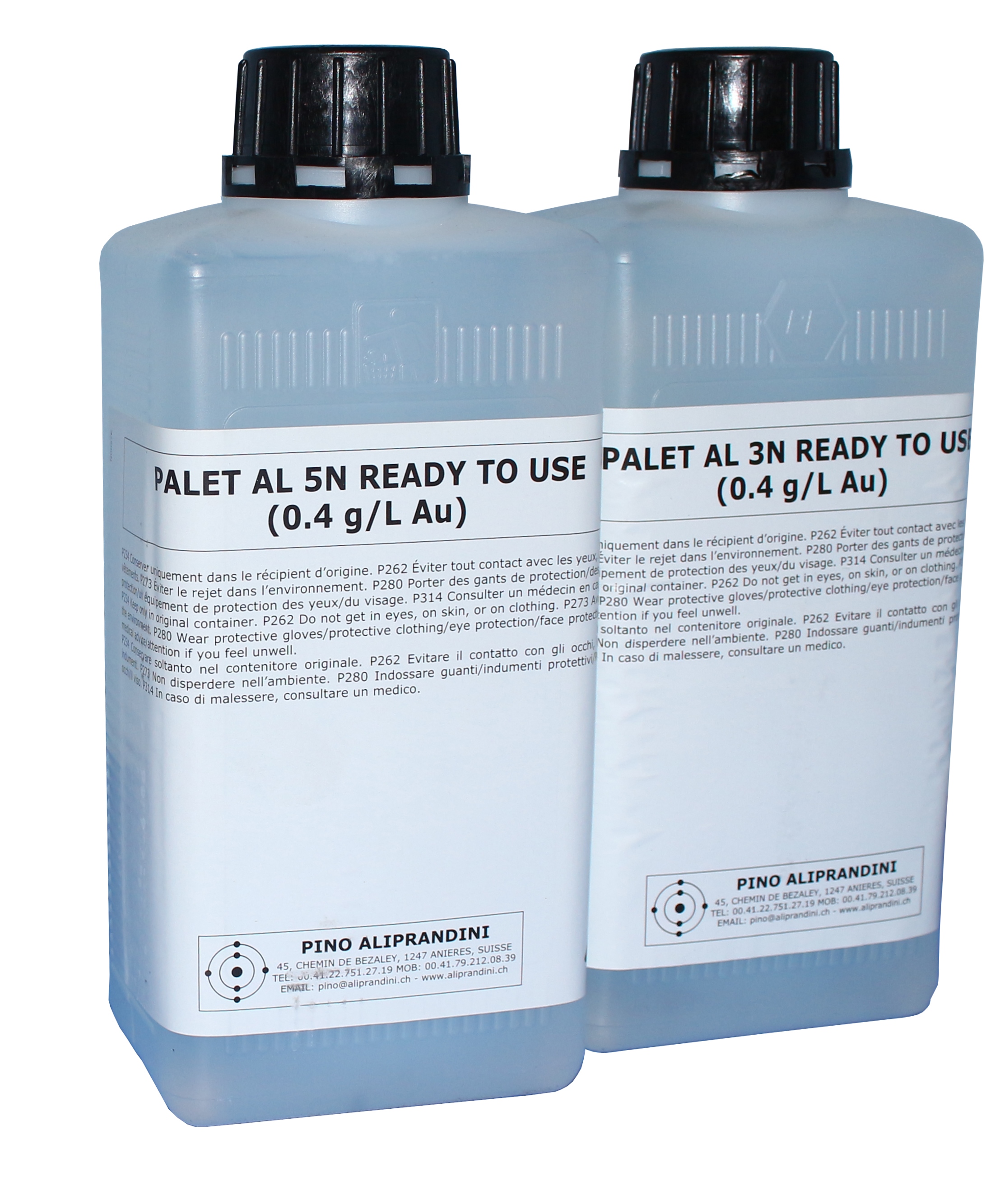 Электролит золочения PALET AL 4N (0.4г/л) Au (0092A-4N) (+)