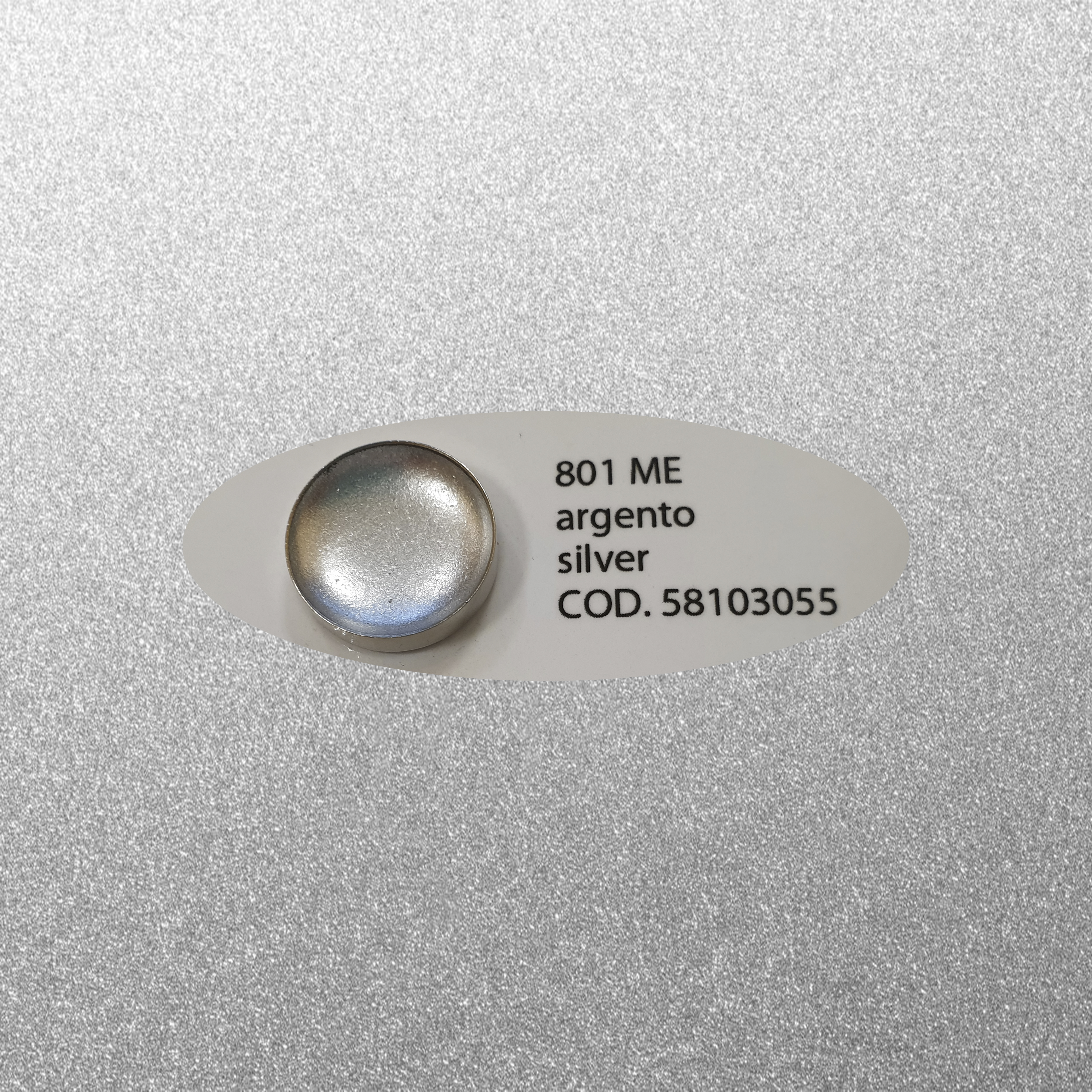 Эмаль холодная NOVAGUM Z 801 ME (непрозрачная/серебряная/полируемая)