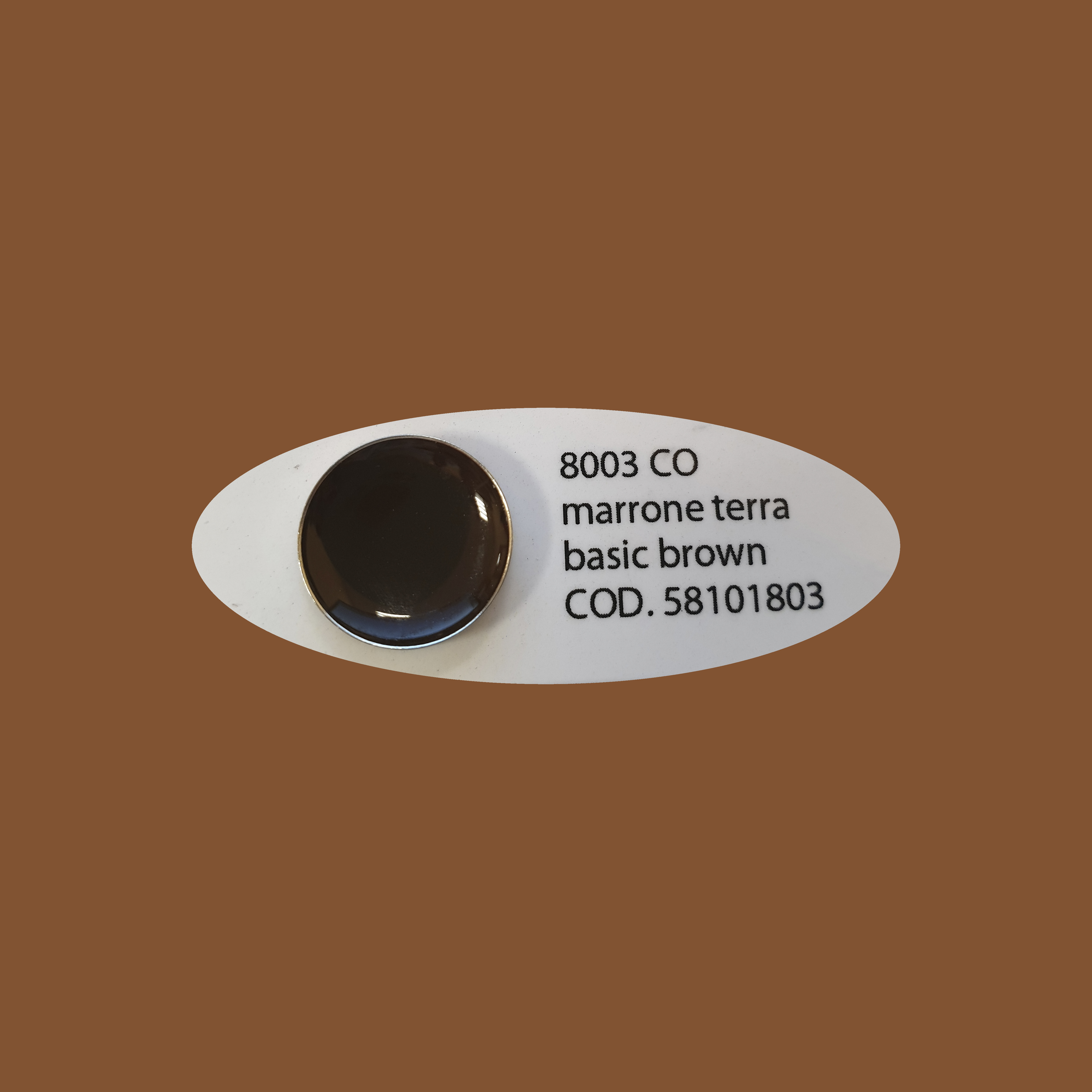 Эмаль холодная NOVAGUM Z 8003 CO (непрозрачная/коричневая земля/полируемая)