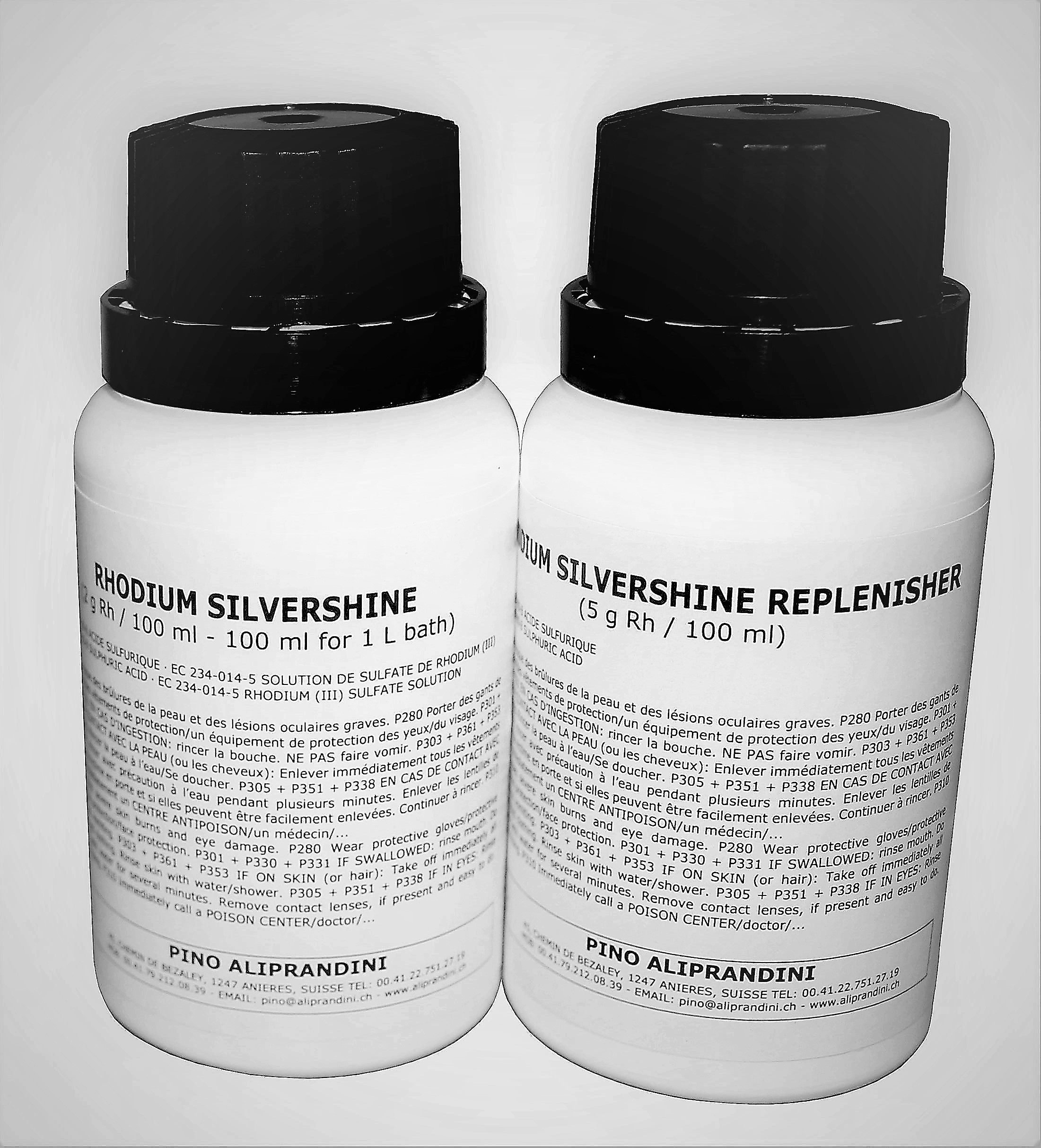 Электролит Rhodium Silvershine (2г/100мл) белый для ванны (0149A) (+)