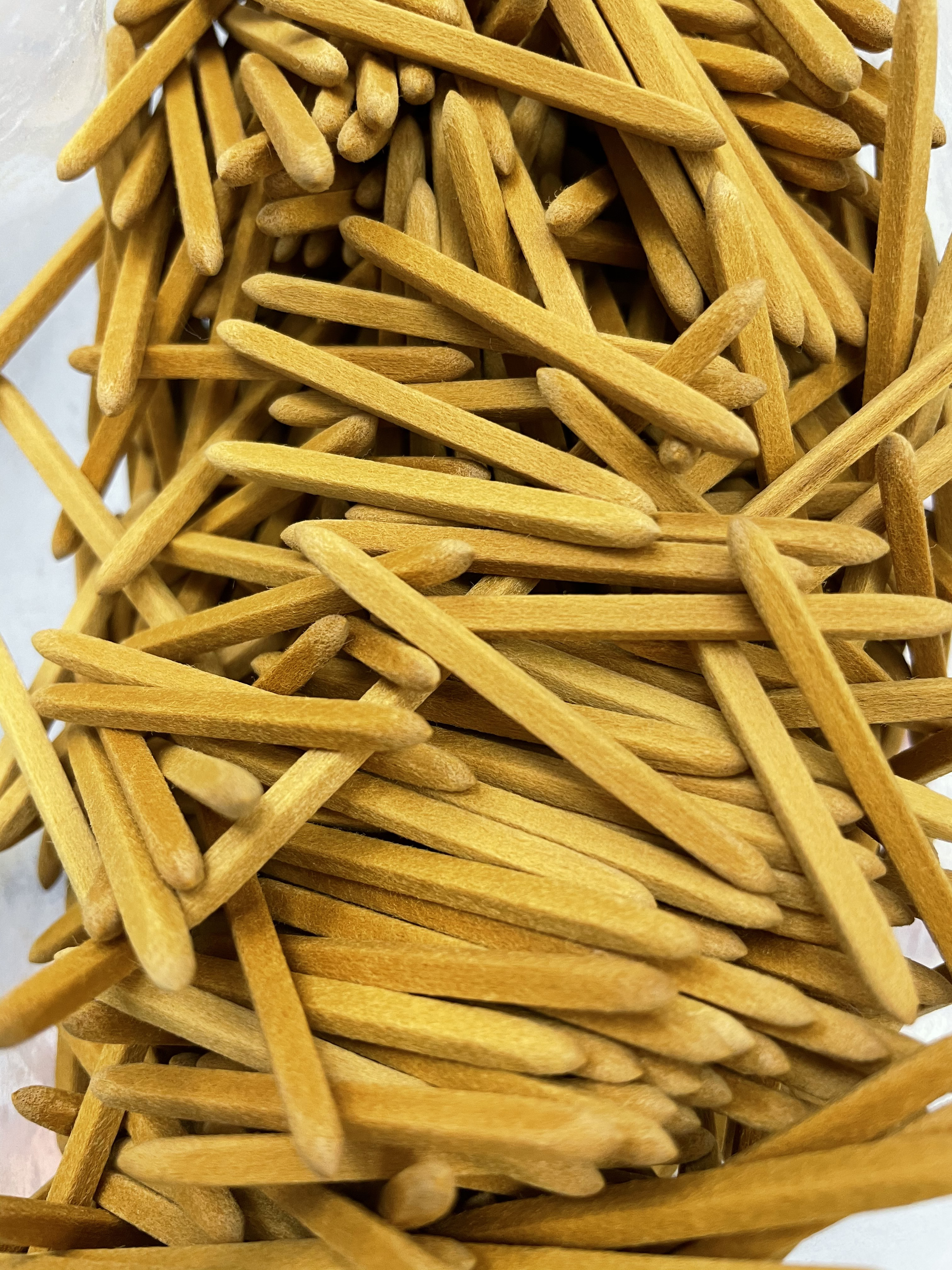 Фиберстержень коричневый двусторонний квадрат 3,2х45