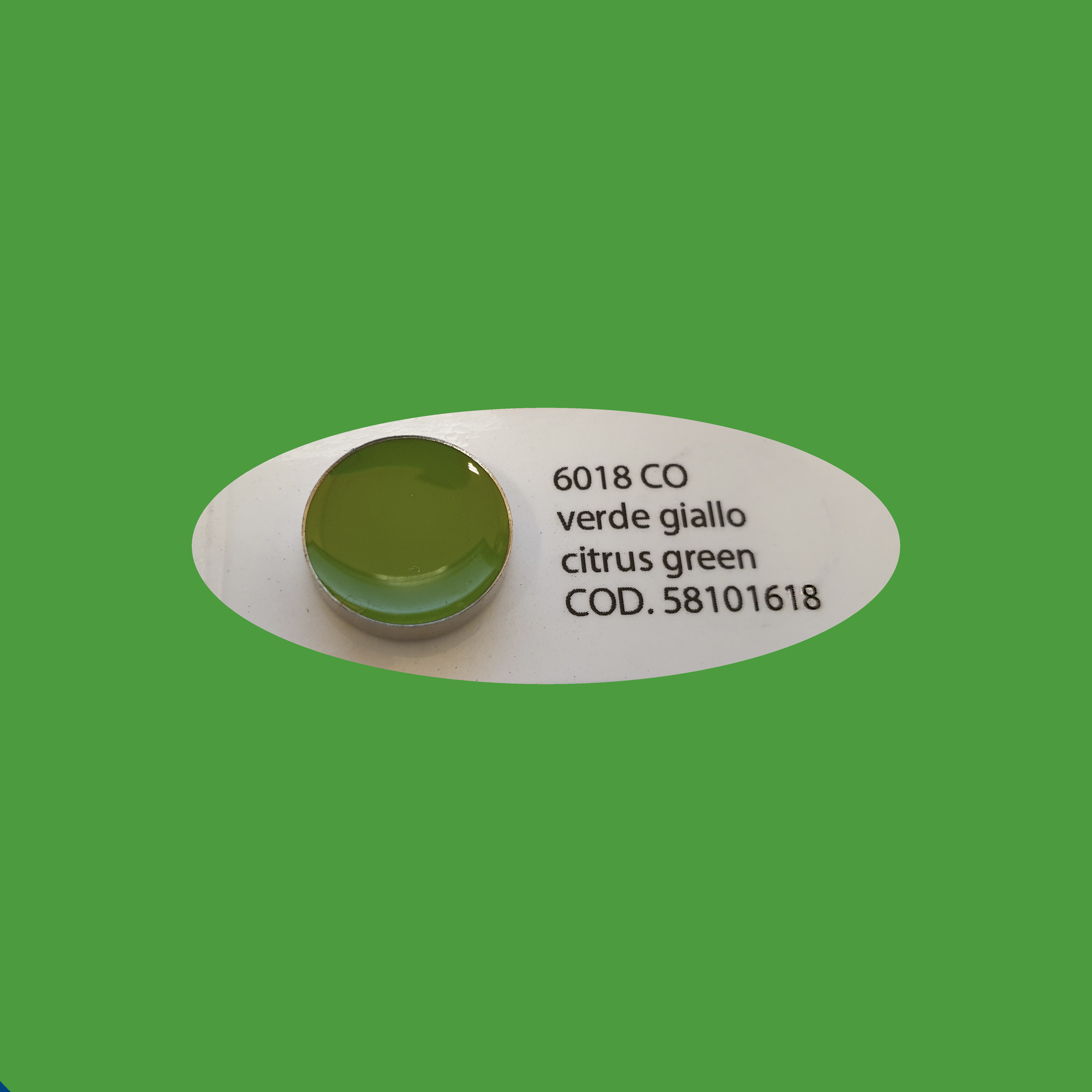 Эмаль холодная NOVAGUM Z 6018 CO (непрозрачная/желто-зеленая/полируемая)